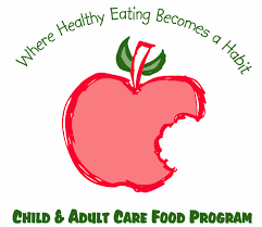 Where healthy eating becomes a Habit. Logo for the Child and Adult Care Food Program (CACFP)