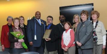 DANIEL A. REED LIBRARY WAS RECOGNIZED AS EDP'S EXEMPLARY SERVICE AWARD RECIPIENT