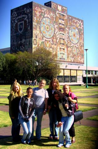 Students at Mexican University