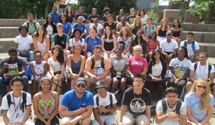 2015 JEWEL first-year students and peer advisors