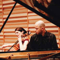 cellist Natasha Farny and pianist Eliran Avni