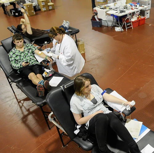 photo of blood drive