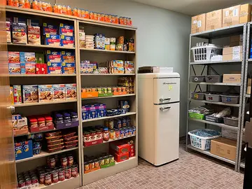 photo of the food pantry