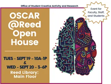 OSCAR open house poster