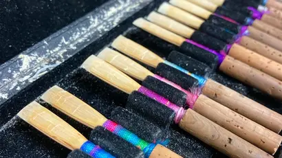 School of Music studio highlighting reeds